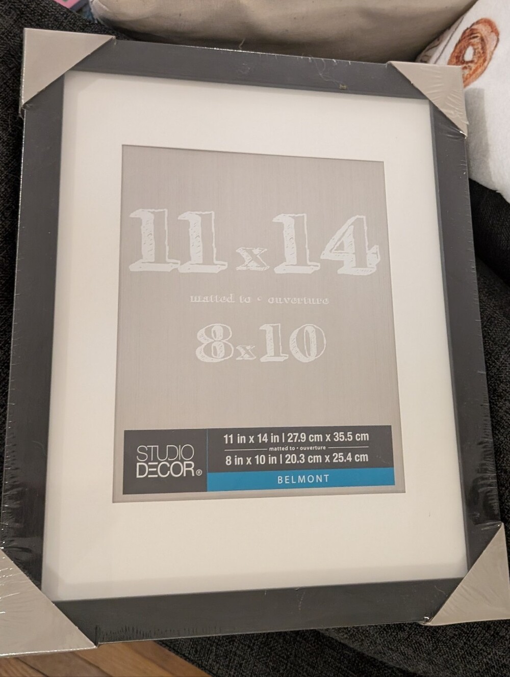 Studio Decor Belmont Black Frame with White Mat